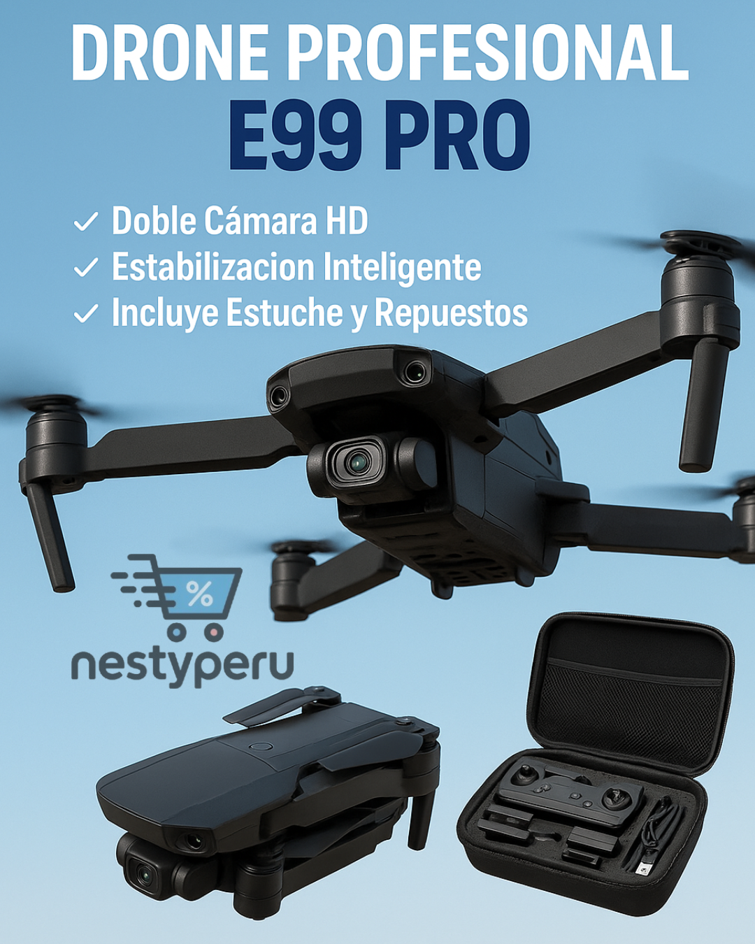 DRONE PROFESIONAL E99 PRO