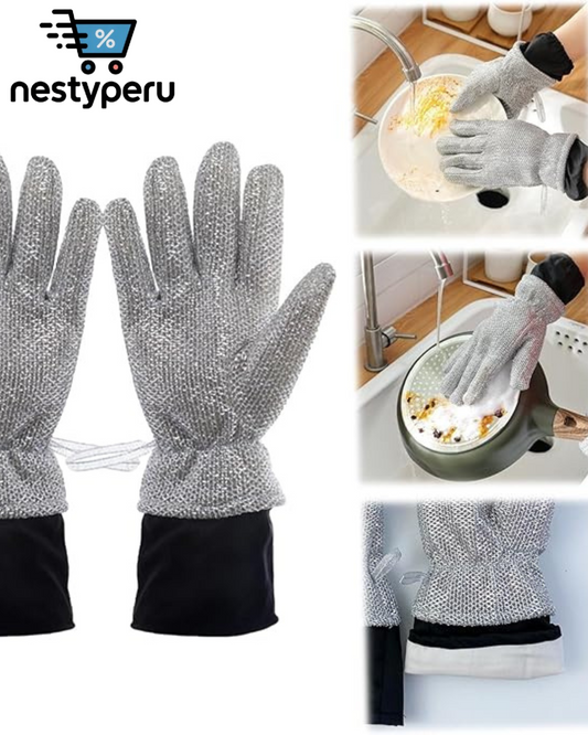 GUANTES DE ALAMBRE MULTIFUNCIONAL PARA COCINA