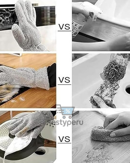 GUANTES DE ALAMBRE MULTIFUNCIONAL PARA COCINA