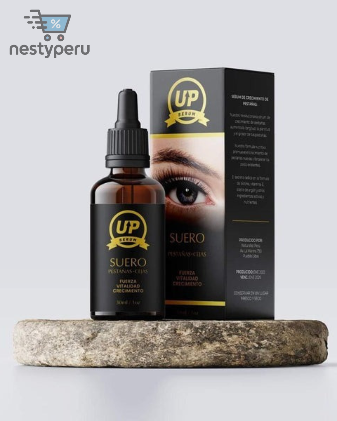 Serum Up De Cejas y Pestañas